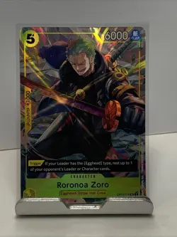 Roronoa Zoro (Illustration Box Vol.3) OP07-113 One Piece Promotion Cards Foil - Image 1