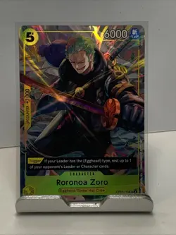 Roronoa Zoro (Illustration Box Vol.3) OP07-113 One Piece Promotion Cards Foil - Image 4