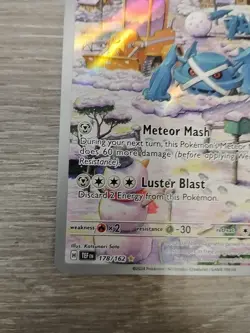 Pokemon Metagross TCG Scarlet & Violet Temporal Forces Holo Card 178/162 - Image 2