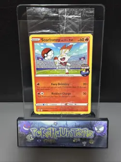 Pokemon Card Scorbunny On the Ball 004/005 Futsal Promo SEALED - Image 1