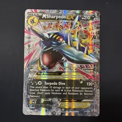 M Sharpedo EX XY200 Jumbo Cards Holo - Image 1