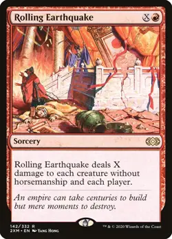 ROLLING EARTHQUAKE - DOUBLE MASTERS - NM - PACK FRESH - MTG - Image 1