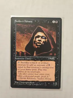Soldevi Adnate (60b) - Alliances - MP - Common - Creature - MTG Magic - Image 1