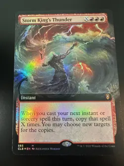 Storm King's Thunder 583 Extended Art Mythic Non Foil Baldur's Gate Magic TCG NM - Image 1