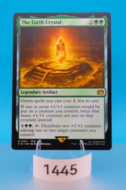 MTG The Earth Crystal Final Fantasy Regular #184 - Image 1