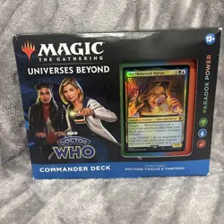 Magic the Gathering MTG Universes Beyond: Doctor Who - Paradox Power Deck 195166228815 - Image 1
