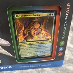 Magic the Gathering MTG Universes Beyond: Doctor Who - Paradox Power Deck 195166228815 - Image 4