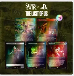 MTG Secret Lair Playstation The Last of Us Part 1 Foil Preorder Confirmed - Image 1