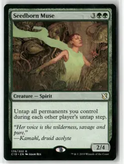 Magic the Gathering Seedborn Muse Commander 2019 #179 - Image 1