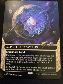 Gemstone Caverns (0016) (Borderless) Edge of Eternities: Stellar Sights Regular - Image 1