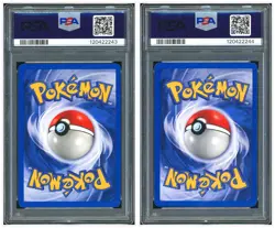 Pokemon PSA 8*2 Shining Magikarp & Shining Gyarados Holo 2001 Neo Revelation ENG - Image 2