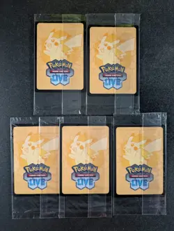 2025 Pokemon Mega Evolution MEG EN 133/132 BULBASAUR Lots Of 5 Box Topper Promo - Image 2
