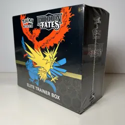 Brand NEW Pokemon HIDDEN FATES Elite Trainer Box ETB - Factory Sealed - Image 3