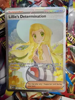 Pokemon TCG: Mega Evolution - Lillie's Determination 184/132 - Full Art SIR NM/M - Image 1
