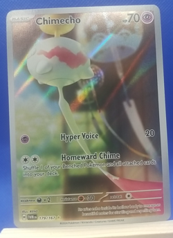 Chimecho 179/167 Twilight Masquerade Scarlet Violet Pokemon Illustration Rare - Image 1