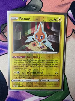 Pokemon TCG Shining Fates Reverse Holo Rotom 034/072 - Image 1