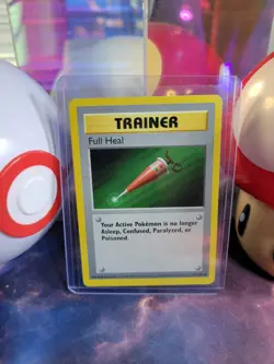 Full Heal 82/102 Pokemon TCG Base Set Shadowless Unlimited Regular Uncommon MP - Image 1