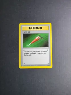 Full Heal 82/102 Pokemon TCG Base Set Shadowless Unlimited Regular Uncommon MP - Image 2