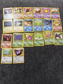 Pokemon Base Set Team Rocket Non Holos Commons - Image 1