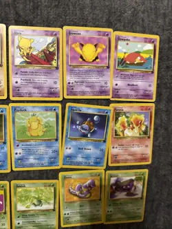 Pokemon Base Set Team Rocket Non Holos Commons - Image 3