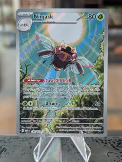 2025 Pokemon Ninjask 137/132 Illustration Holo- Mega Evolution Free Shipping! - Image 1