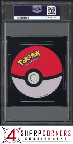 1999 POKEMON RUMMY #4 CHARMANDER 2 OF CLUBS POP 2 PSA 9 - Image 2