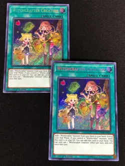 Yugioh Witchcrafter Creation INCH-EN020 1ST SECRET X2 (NM) - Image 1