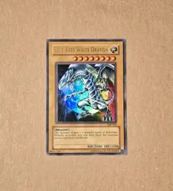 Yugioh Blue-Eyes White Dragon JMP-001 Ultra Rare MP - Image 1
