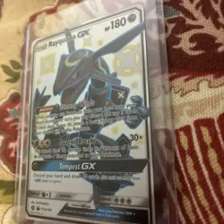 Rayquaza Gx Shiny Holographic 2019 Pokemon Trading Collectible Card - Image 3