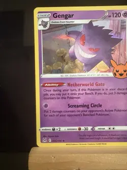 GENGAR - 66/196 Trick Or Trade 2023 - NM - Holo Rare - Pokemon TCG Card - Image 2