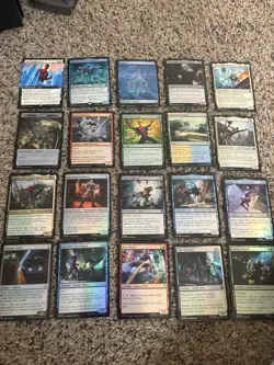 MTG Marvels Spider-Man Foil Card Lot (20 Cards) - Image 1