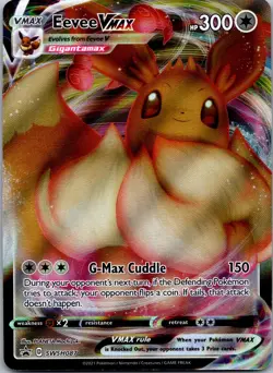 Eevee VMAX SWSH087 SWSH: Sword & Shield Promo Cards Promo NM - Image 1