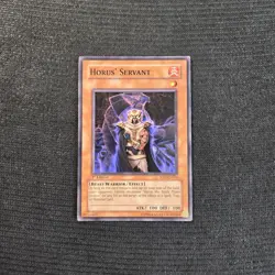 Yu-Gi-Oh! TCG 1st Edition Horus' Servant Card SOD-EN016 - Image 1
