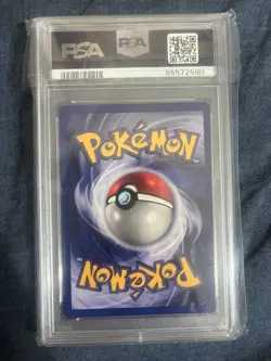 1999 Pokemon Movie Promo Dragonite Black Star Promo Card #5 Graded PSA 9 - Image 2