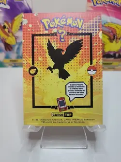 Pidgeot Pidgeotto Pidgey Line Pokemon Attacks Cards Top Peru Card Set - Image 5