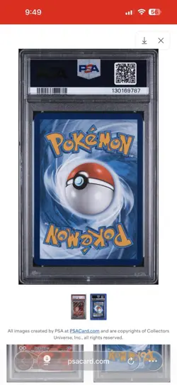 Team Rockets Meowth Destined Rivals Illustration Card 203/182 PSA 10 - Image 4