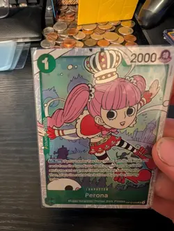 Perona OP12-034 SR Legacy of the Master One Piece Card Game English - Image 1