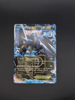 Pokemon TCG BW Plasma Blast Dialga EX Ultra Rare Holo Card 65/101 HP/DMG - Image 1