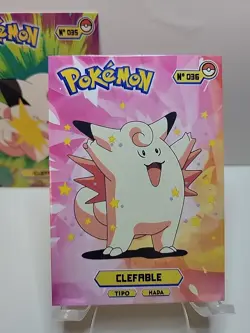Clefairy Clefable Line Pokemon Attacks Cards Top Peru Card Set - Image 4