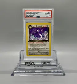 PSA 10 GEM MINT Dark Dragonair 1ST EDITION Team Rocket Pokemon Card - Image 1