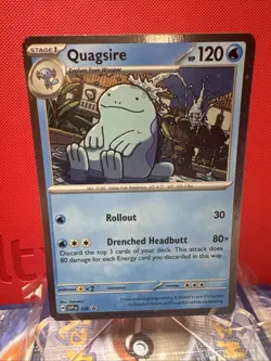 Quagsire - SV:156 Cosmos Holo Black Star Promo Pokemon Card 156 NM - Image 1