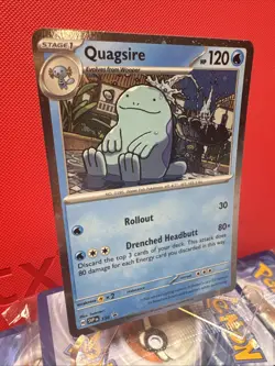 Quagsire - SV:156 Cosmos Holo Black Star Promo Pokemon Card 156 NM - Image 2