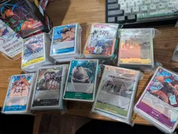 One Piece Card Game TCG Japanese SR Bulk Lot 1000+ Cards All NM - Various Sets - Image 4