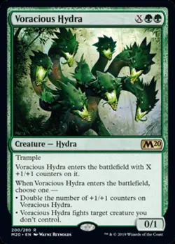 Voracious Hydra - Light Play MTG Magic 2020 Core Set - Image 1