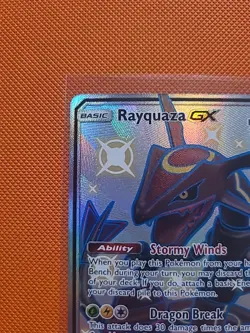 Rayquaza GX 177a/168 Alternate Art Promo Holo Card Near Mint Condition - Image 2