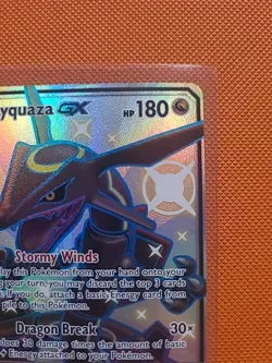 Rayquaza GX 177a/168 Alternate Art Promo Holo Card Near Mint Condition - Image 3