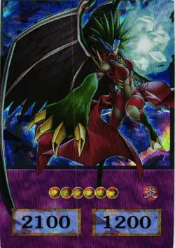 EVIL HERO INFERNO WING HOLO YuGiOh YU GI OH Custom Anime Collectible Card - Image 1