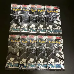 10Packs New Unopened Black Bolt SV11B Pokemon Cards Japanese - Image 1