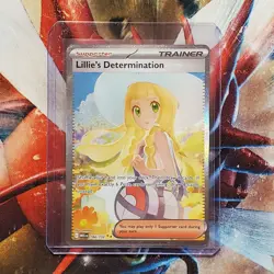 Lillie's Determination - 184/132 - SIR - Mega Evolution - Pokemon Card Lot #785 - Image 1