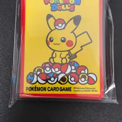 Pokemon Pikachu 64 Sleeve 2025 Exclusive Sealed Red Japanese MINT - Image 4